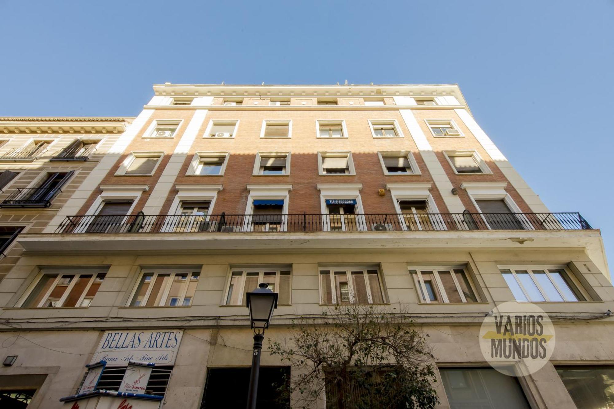 מדריד Bright Apt Para 4Pax En Gran Via-Plaza De Carmen E2 מראה חיצוני תמונה