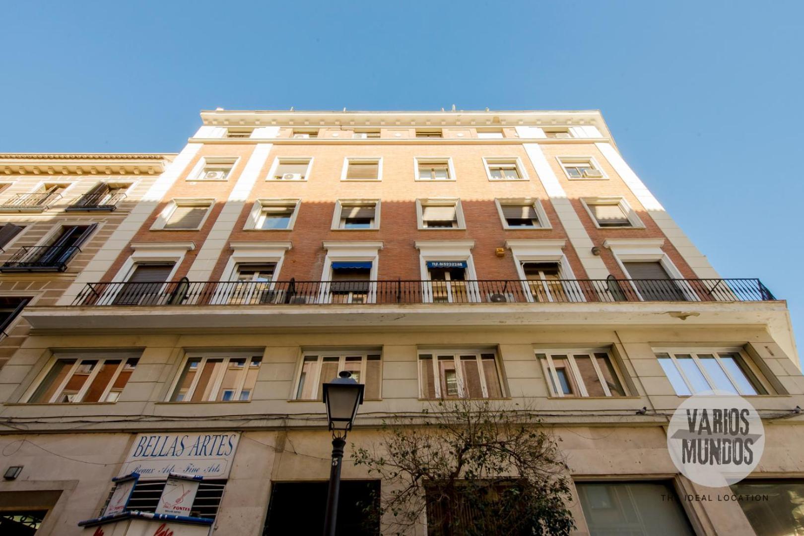 מדריד Bright Apt Para 4Pax En Gran Via-Plaza De Carmen E2 מראה חיצוני תמונה
