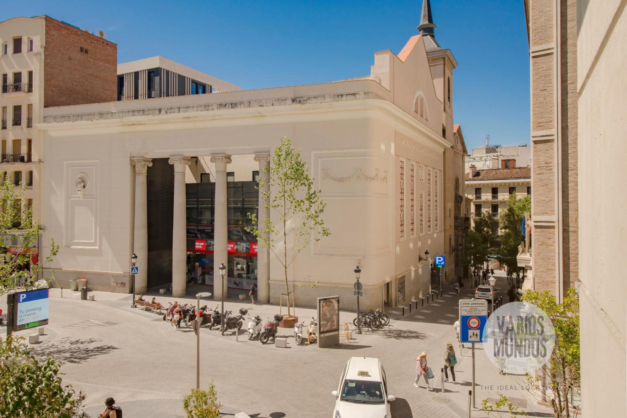 מדריד Bright Apt Para 4Pax En Gran Via-Plaza De Carmen E2 מראה חיצוני תמונה