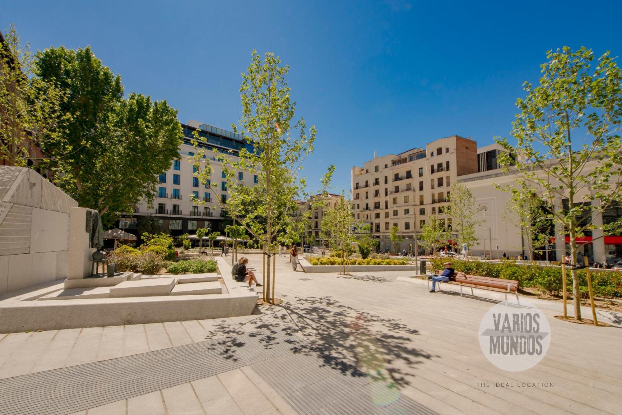 מדריד Bright Apt Para 4Pax En Gran Via-Plaza De Carmen E2 מראה חיצוני תמונה